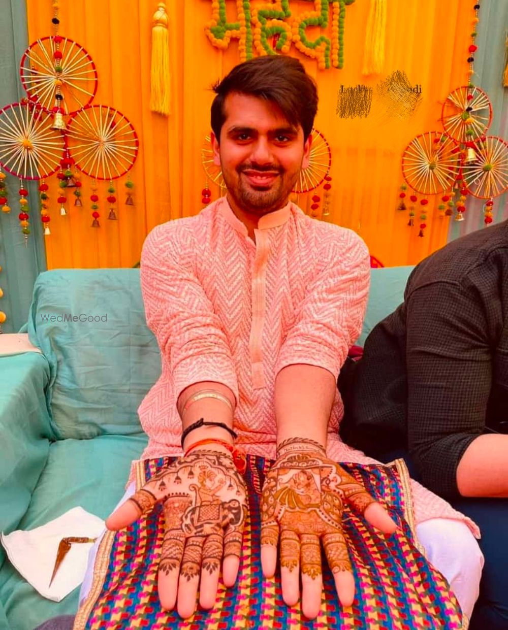 Photo From Groom Mehandi Design - By Hemanth Mehandi Art