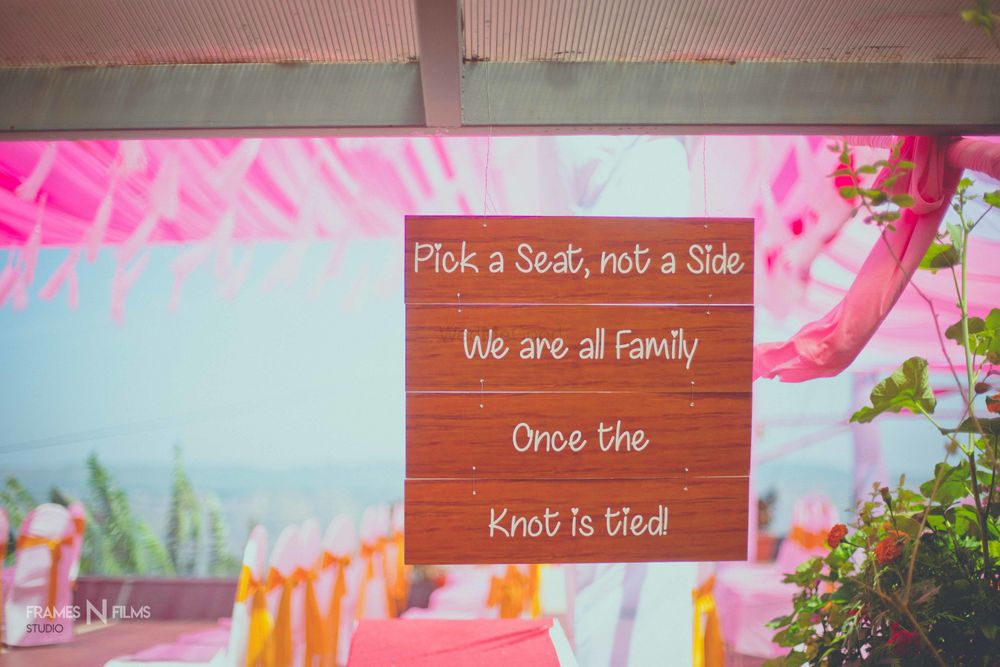 Photo of Seating quote in wooden finish