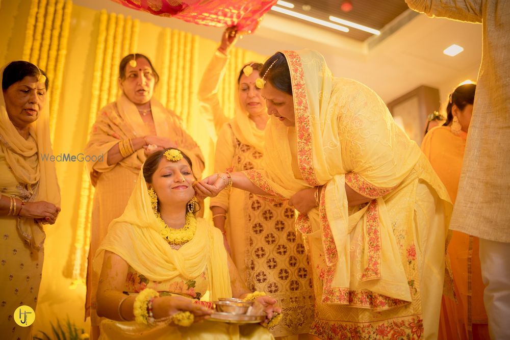 Photo From ANKUR & SIMRAN HALDI MOMENTS - By Heavenly Junction