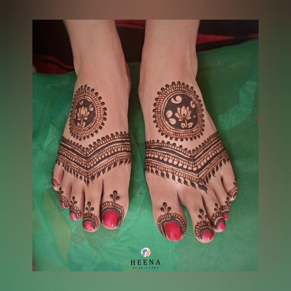 Photo From leg mehendi - By Heena by Priyanka