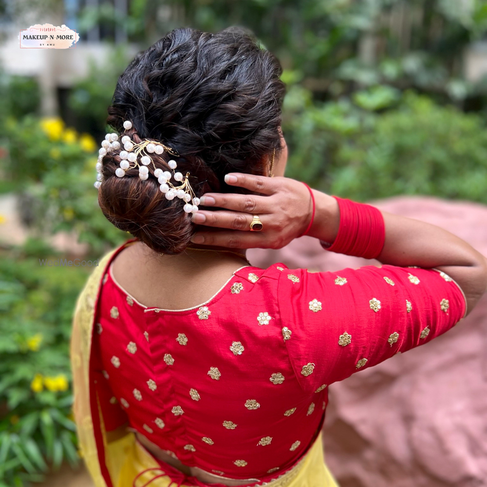 Photo From Traditional Saree Makeup Look - By Makeup N More By Amu