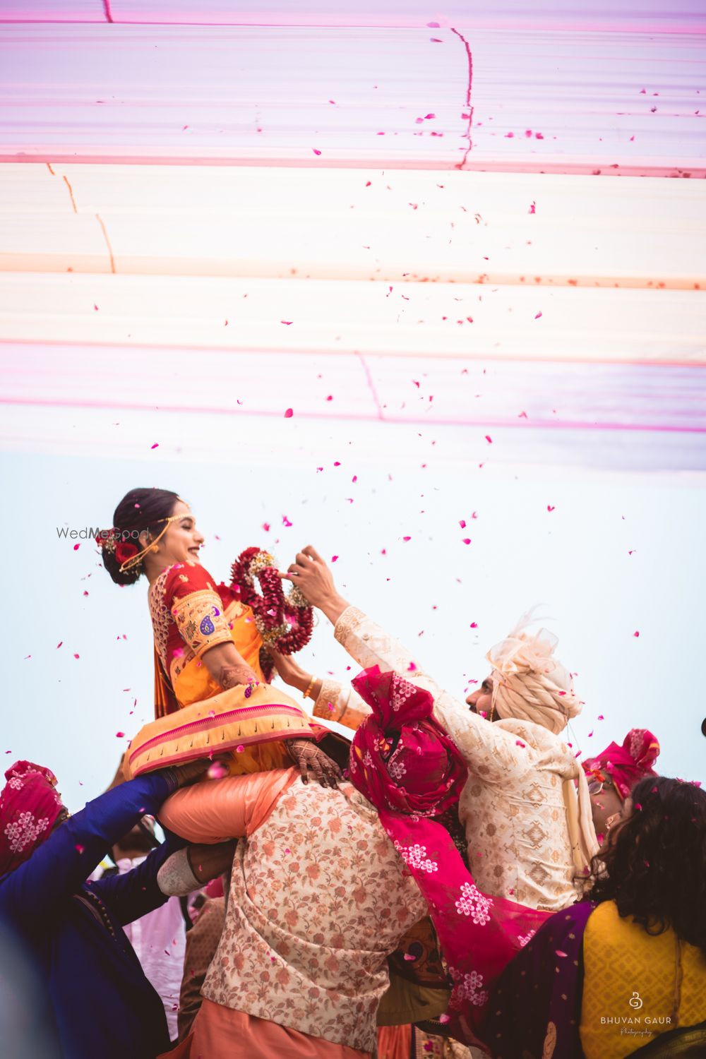 Photo From Aboli & Prateek : Dive into a wedding vibe from home to a gorgeous venue! - By Bhuvan Gaur Photography