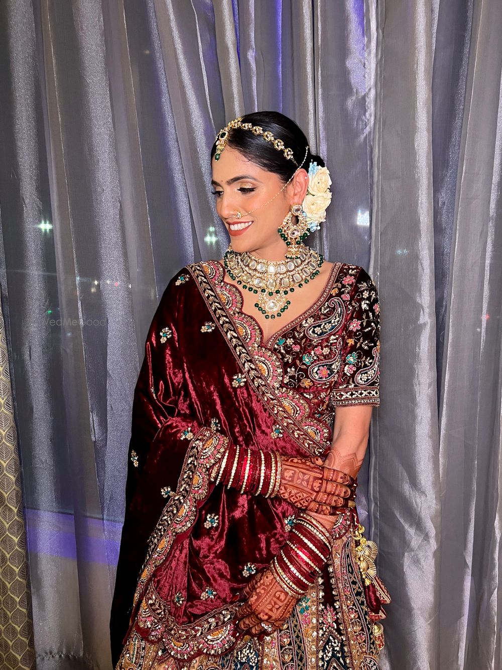 Photo From Pooja's Royal Bridal Look - By Twinkle Mota Makeup Artist