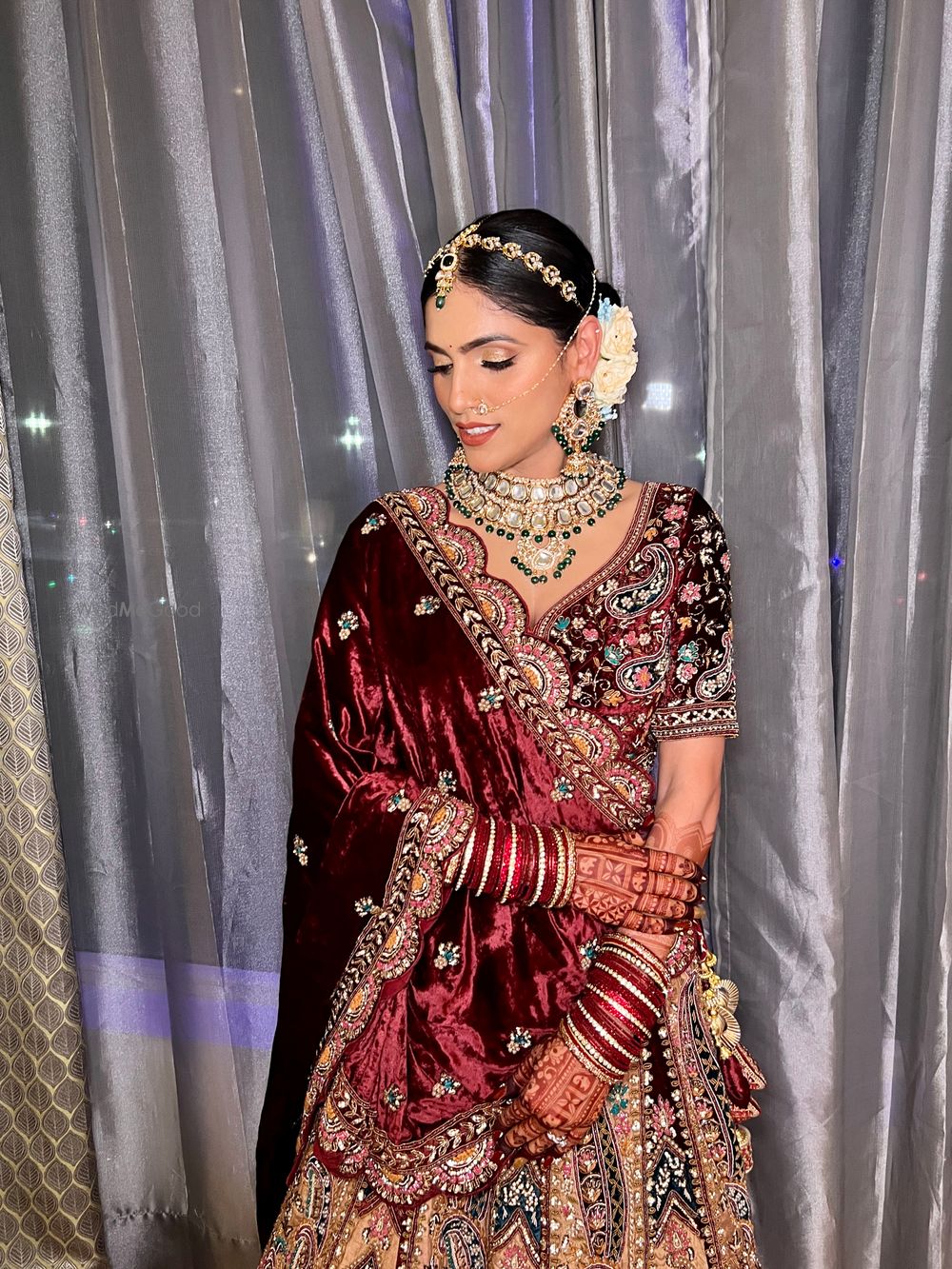 Photo From Pooja's Royal Bridal Look - By Twinkle Mota Makeup Artist