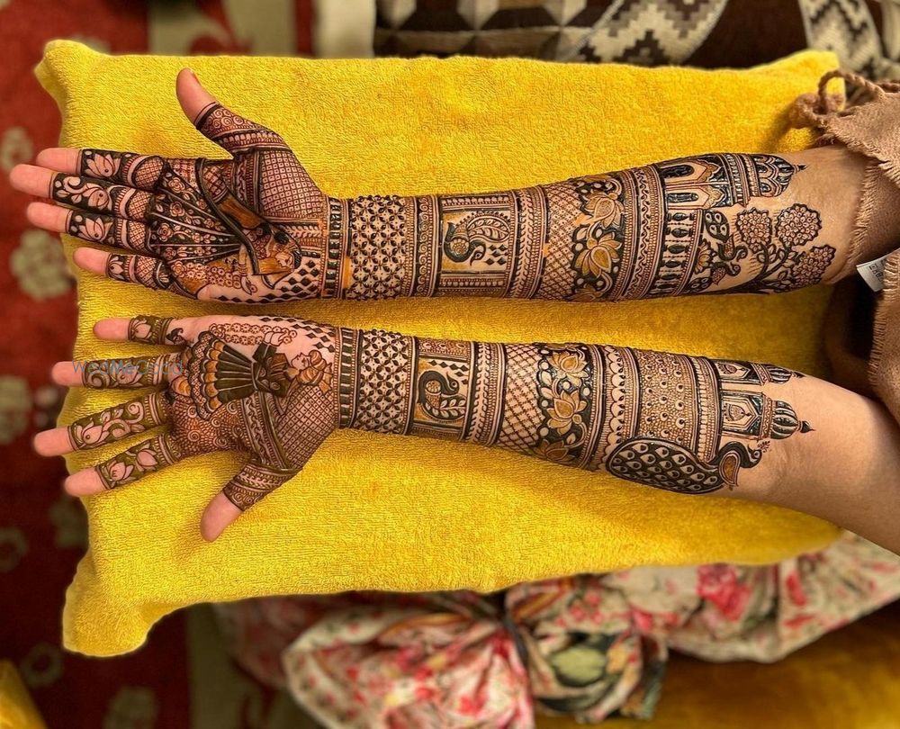 Photo From Professional Bridal Mehndi Work - By Amar Mehndi Artist