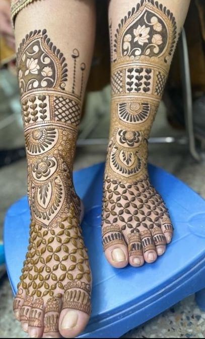 Photo From Leg mehndi designs 2023 - By Piku Mehndi Artist