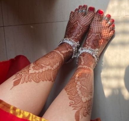 Photo From Leg mehndi designs 2023 - By Piku Mehndi Artist