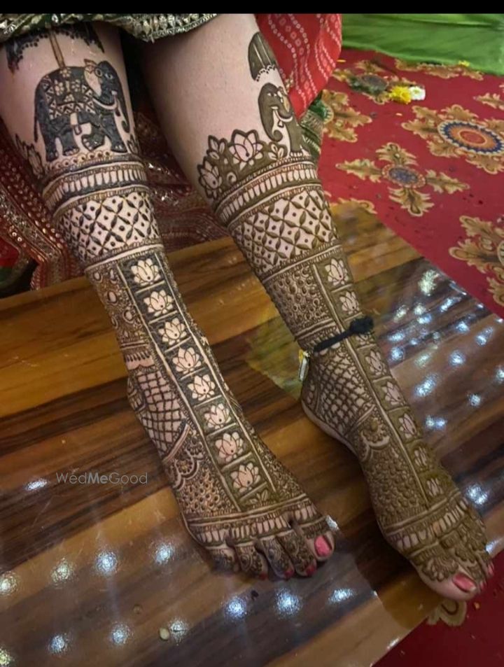 Photo From Leg mehndi designs 2023 - By Piku Mehndi Artist