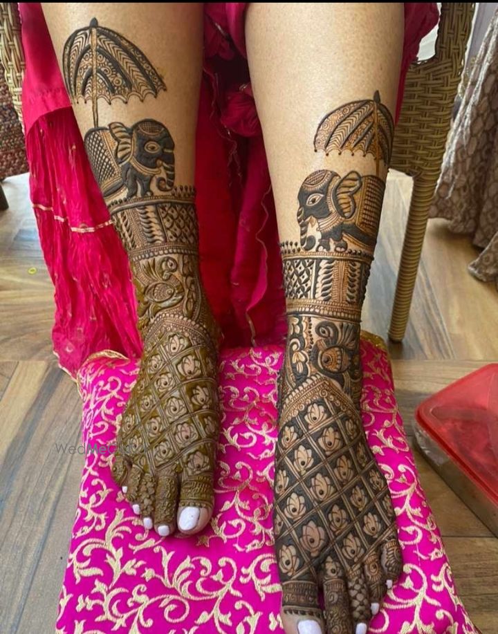 Photo From Leg mehndi designs 2023 - By Piku Mehndi Artist