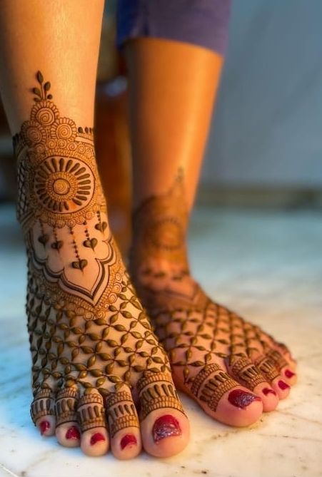 Photo From Leg mehndi designs 2023 - By Piku Mehndi Artist