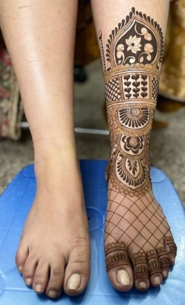 Photo From Leg mehndi designs 2023 - By Piku Mehndi Artist