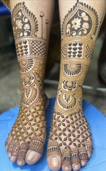 Photo From Leg mehndi designs 2023 - By Piku Mehndi Artist