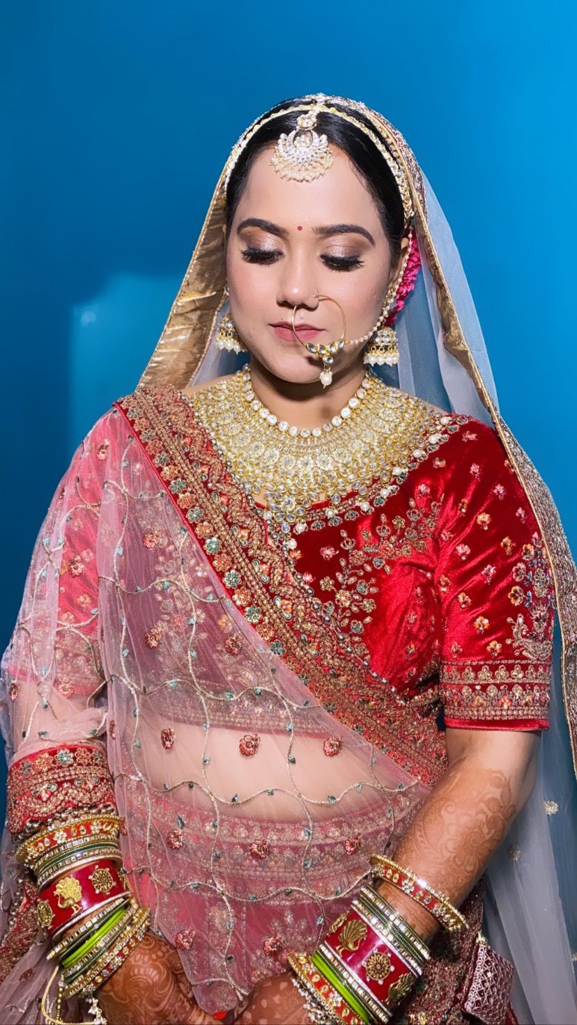 Photo From Bride Ankita  - By Lavina Makeovers