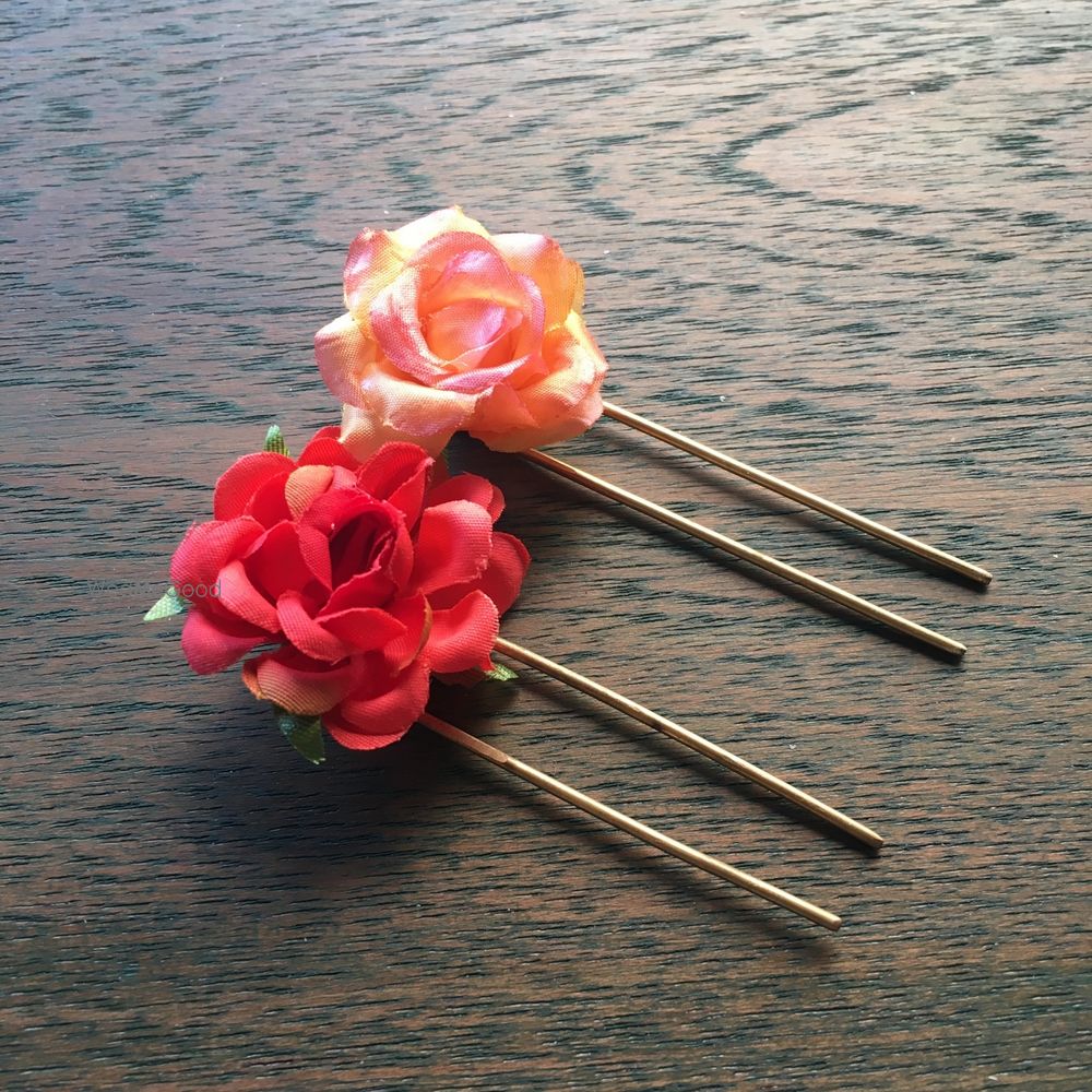 Photo From Floral Hair Pins - By Ami Mane Handcrafted Jewellery