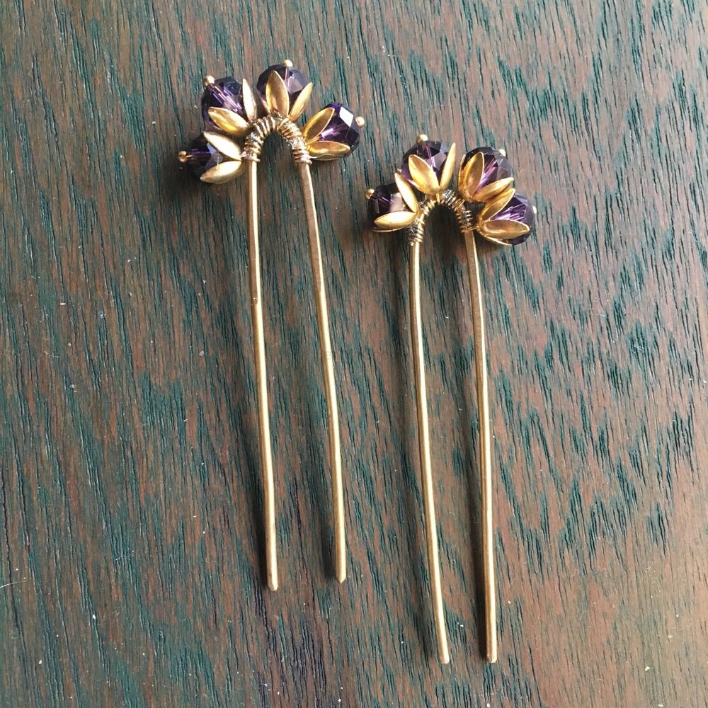 Photo From Metal Hair Pins  - By Ami Mane Handcrafted Jewellery