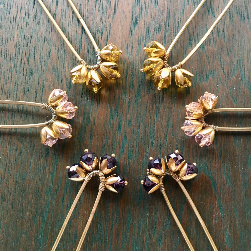 Photo From Metal Hair Pins  - By Ami Mane Handcrafted Jewellery