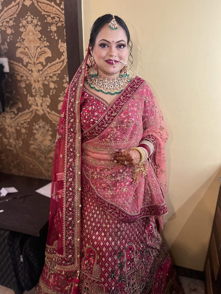 Photo From Heena's engagement and wedding - By Milli's Makeover