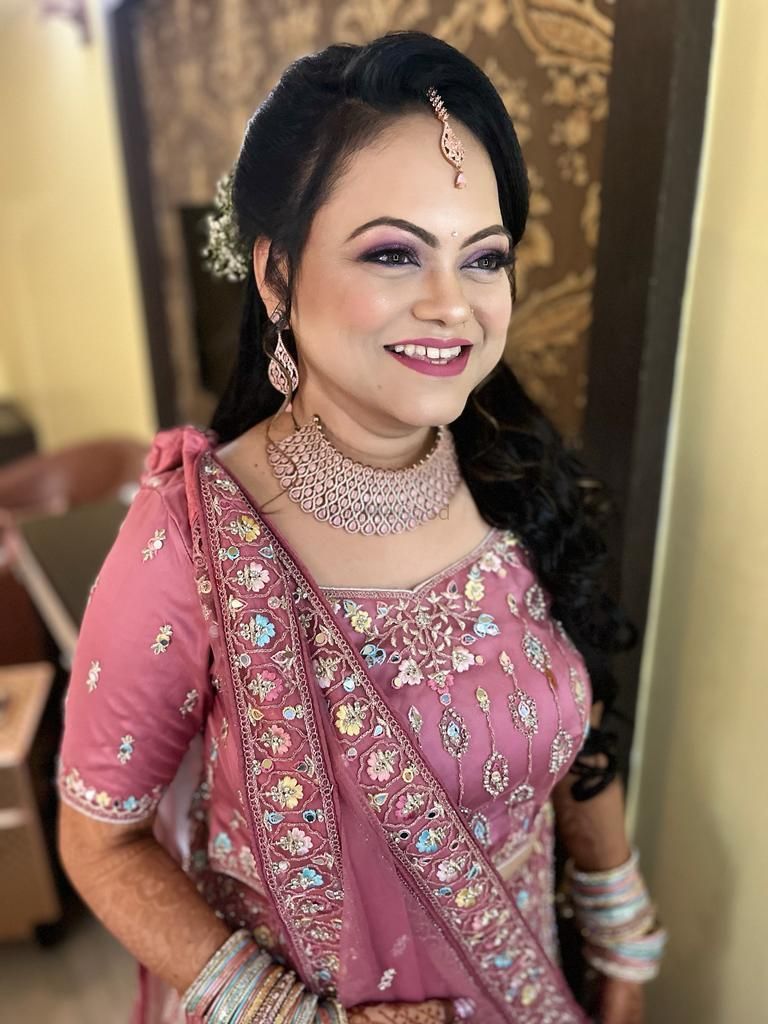 Photo From Heena's engagement and wedding - By Milli's Makeover