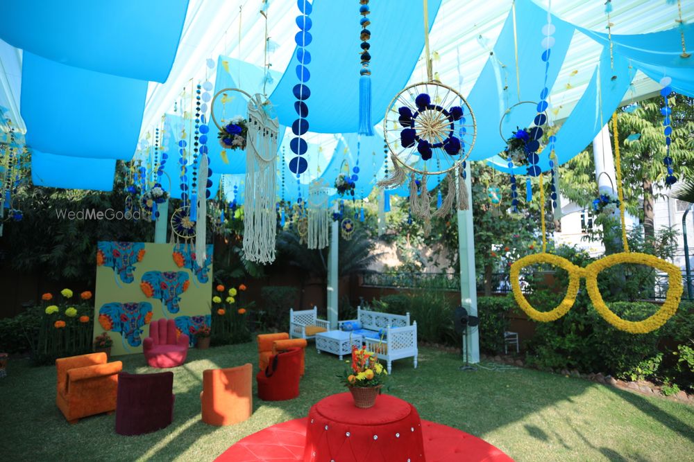 Photo From Abhinav & Juhi's Haldi and Mehendi Function - By Razzmatazz Events