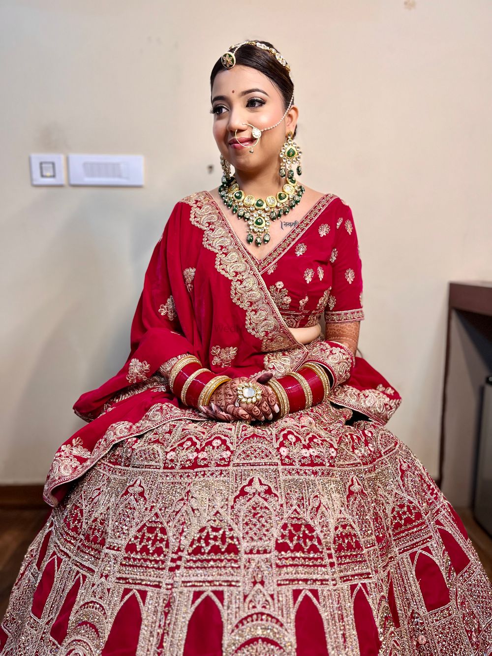 Photo From Bride Muskaan - By Makeup by Sugandha