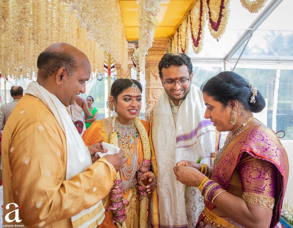 Photo From Ganesh And Aashritha's wedding - By Ashwin Kireet Photography