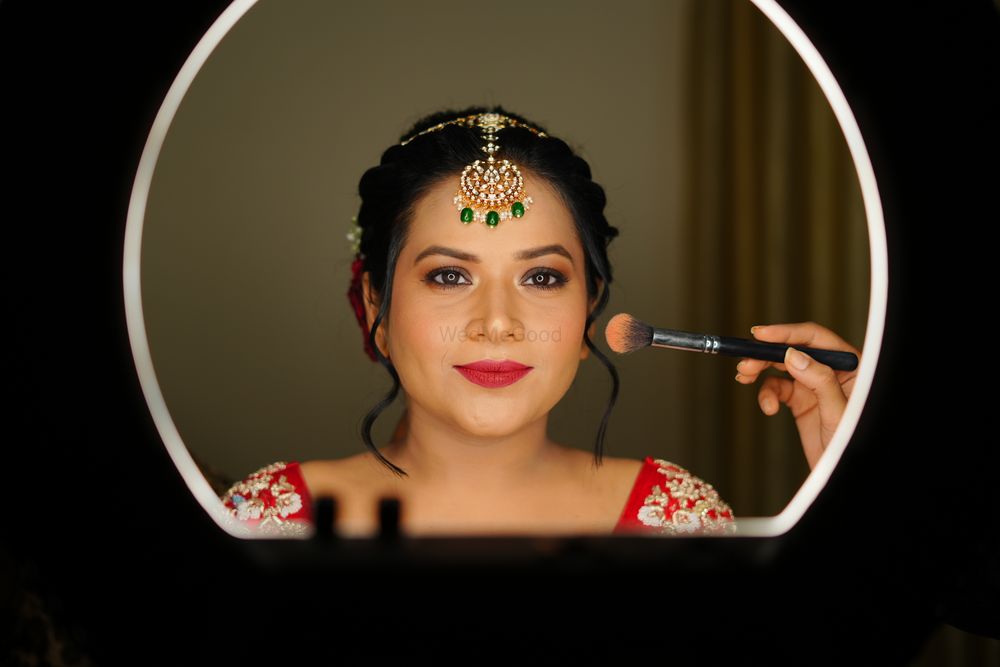 Photo From Ruchita’s Engagement Haldi Sangeet Wedding  - By Vinita Khandelwal Makeup