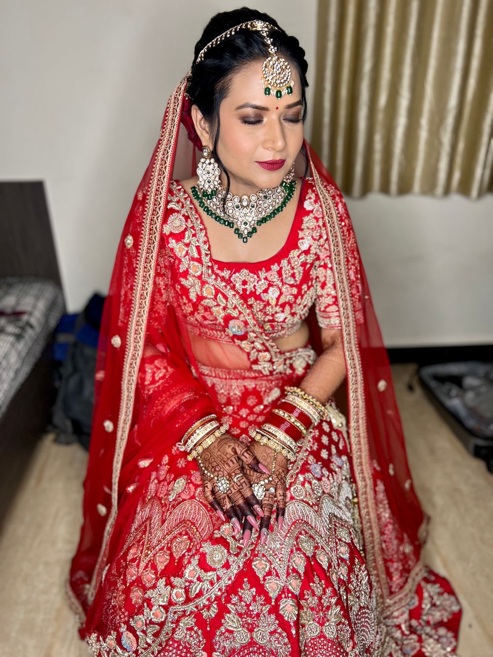 Photo From Ruchita’s Engagement Haldi Sangeet Wedding  - By Vinita Khandelwal Makeup