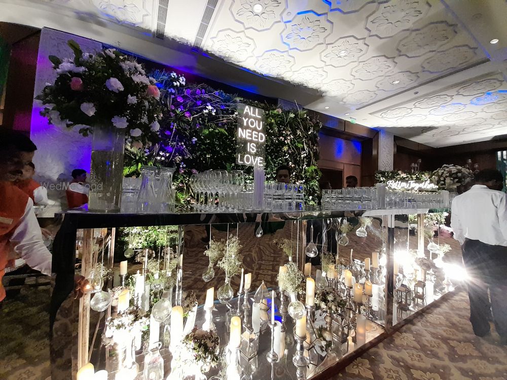 Photo From Sangeet Decor- Taj Palace Hotel - By The Floral Affair