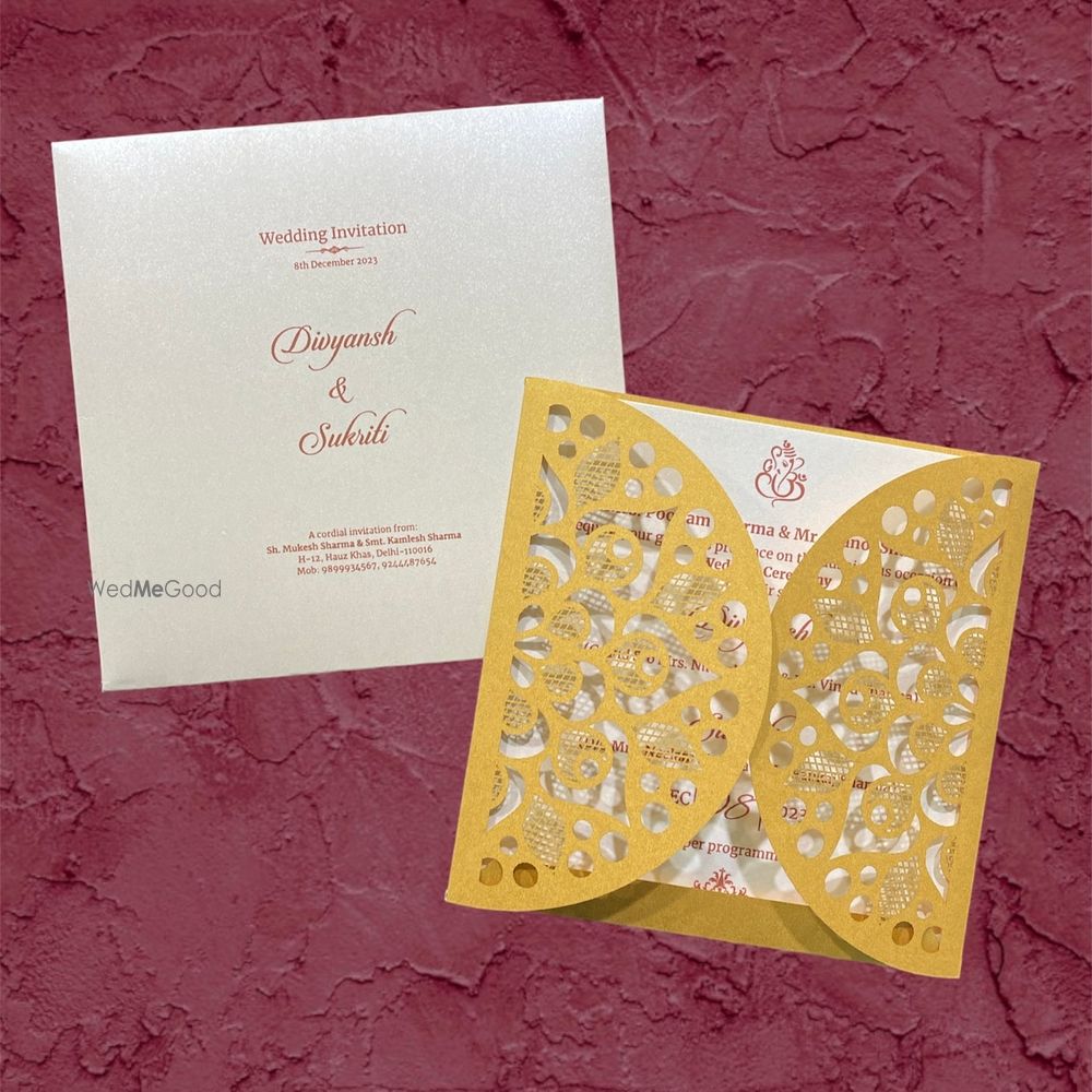 Photo From Laser Cut Wedding Cards - By Kalash Cards