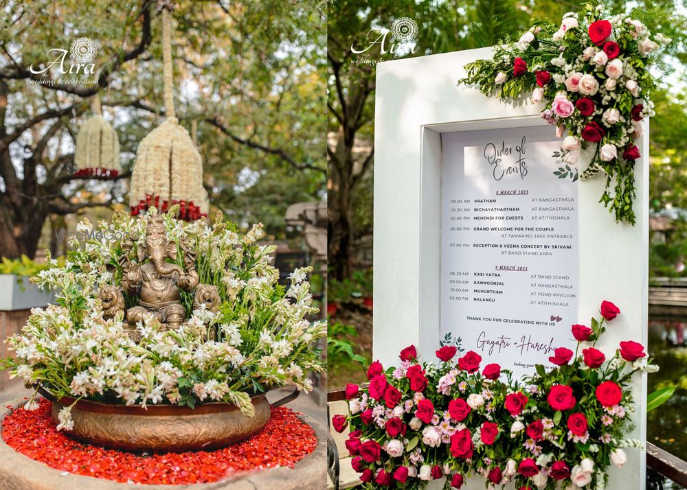 Photo From Roses & Whites - A traditional South Indian Muhurtham by Aira - By Aira Wedding Planners