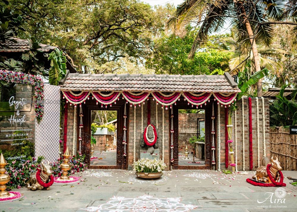 Photo From Roses & Whites - A traditional South Indian Muhurtham by Aira - By Aira Wedding Planners