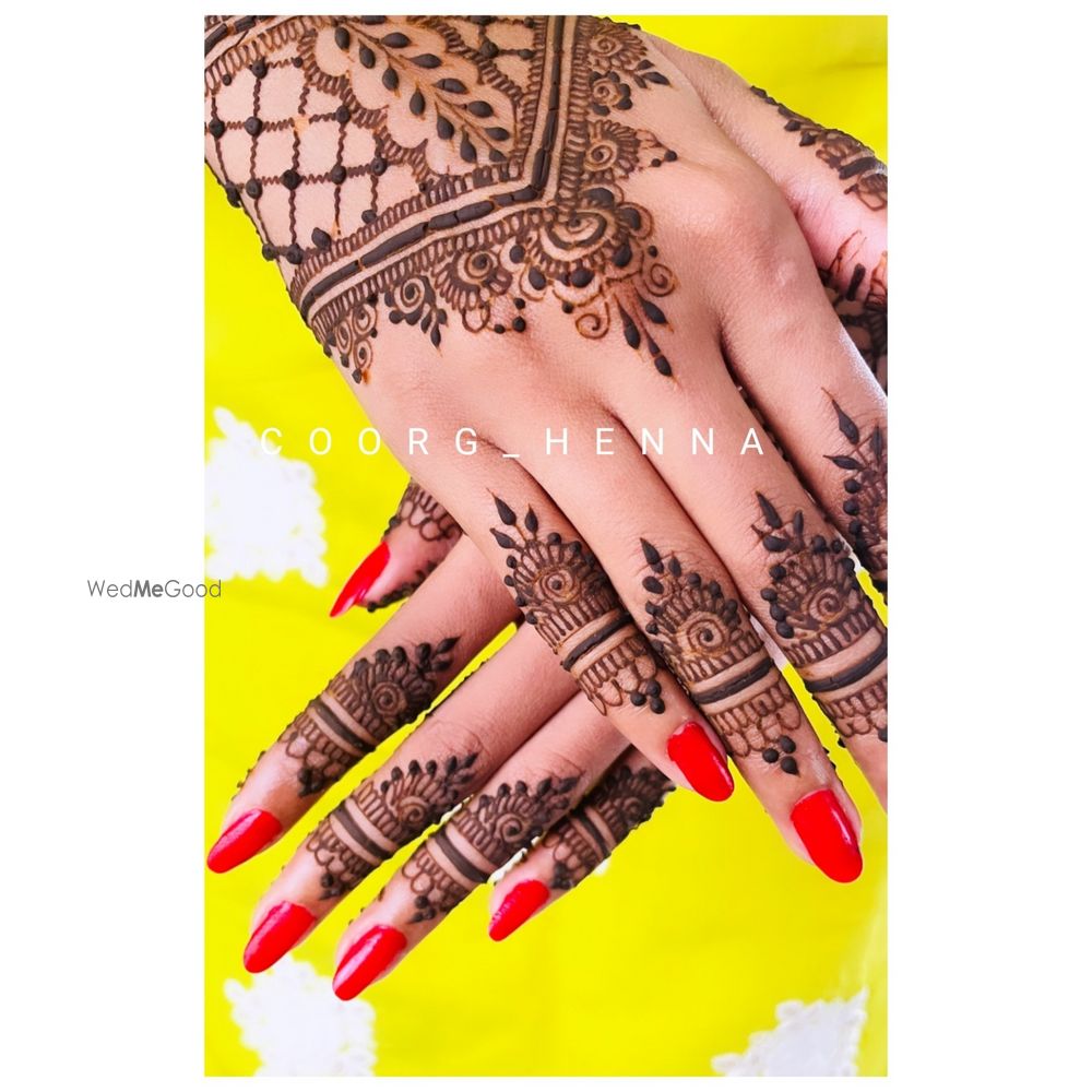 Photo From bridal hands - By Coorg Henna