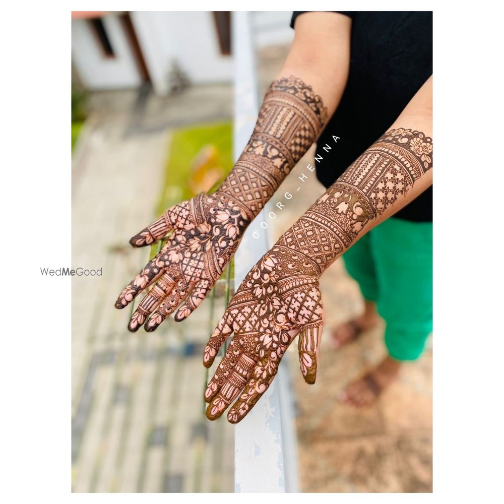 Photo From bridal hands - By Coorg Henna