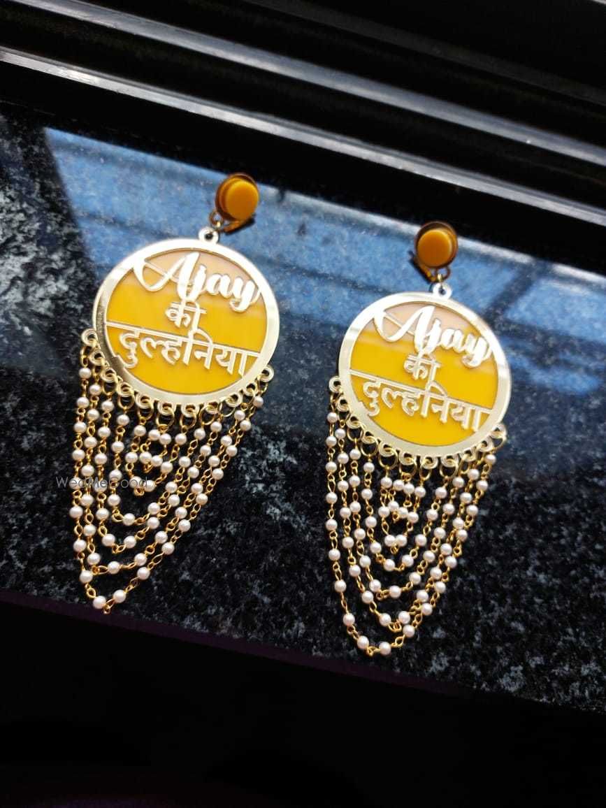 Photo From customised Earrings - By Flower Jewellery Jodhpur