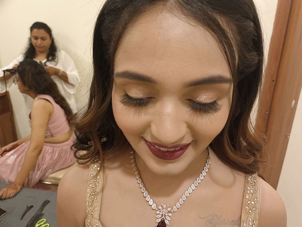 Photo From halid nd Sangeet look of nagpur's bride - By Sandhya The Makeup Artist