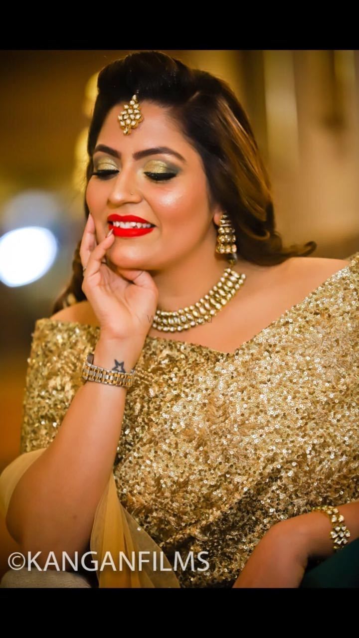 Photo From Our bride Prachi, looking all ravishing and bold. - By Makeovers by Anchal