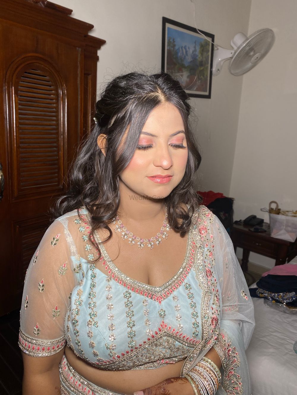 Photo From Akanksha’s Engagement  - By Surbhi Malhotra Makeovers