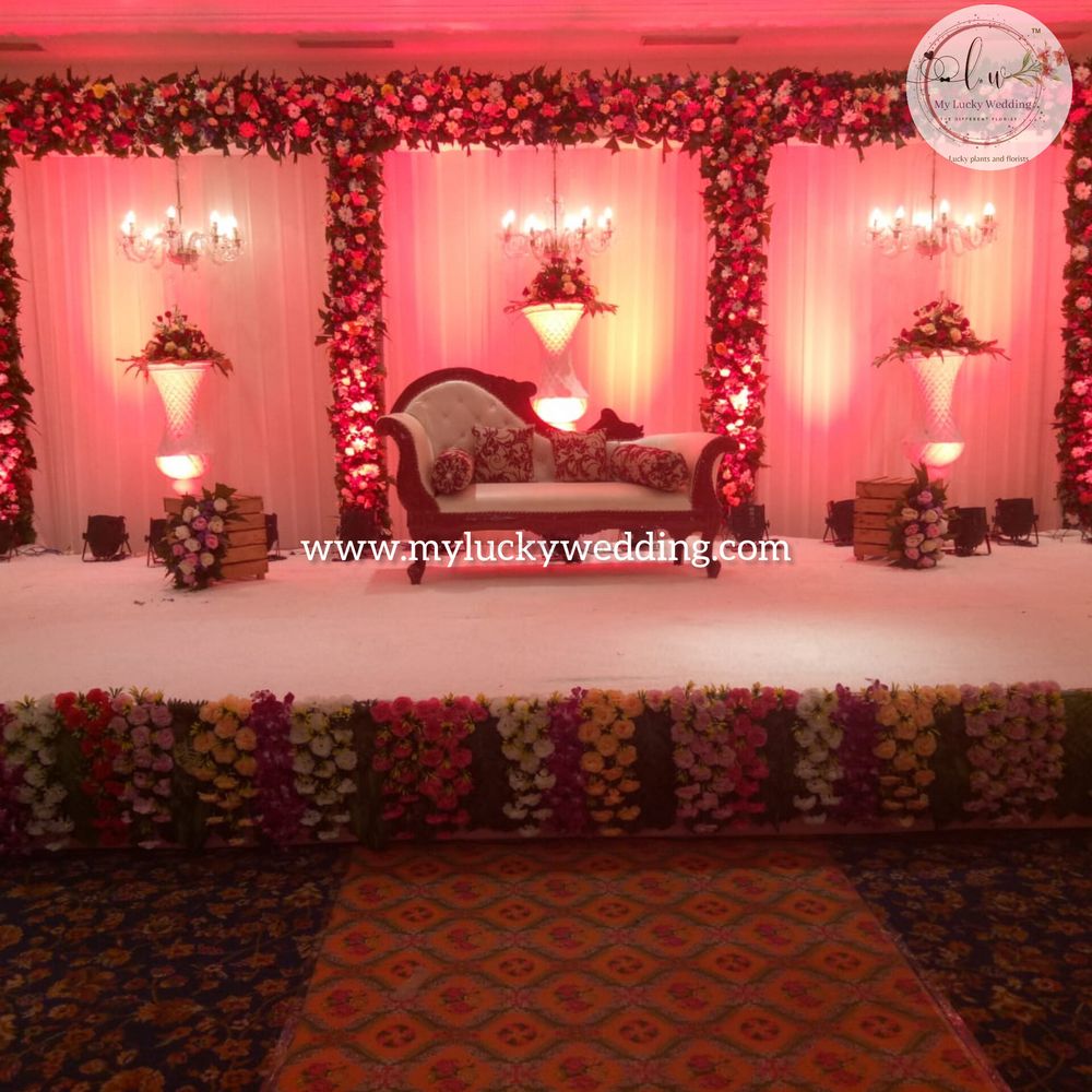 Photo From Wedding Reception Decoration - By My Lucky Wedding
