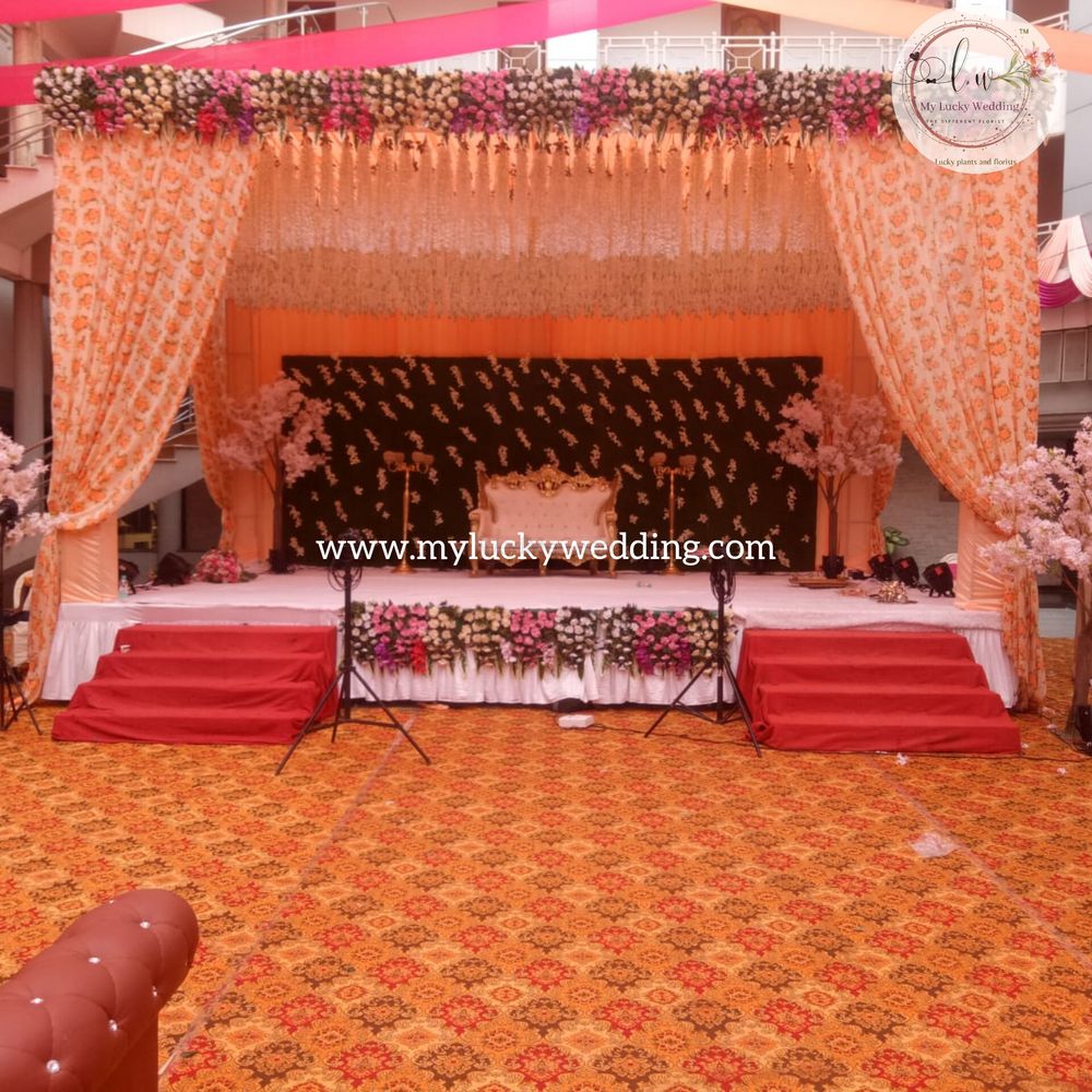 Photo From Wedding Reception Decoration - By My Lucky Wedding
