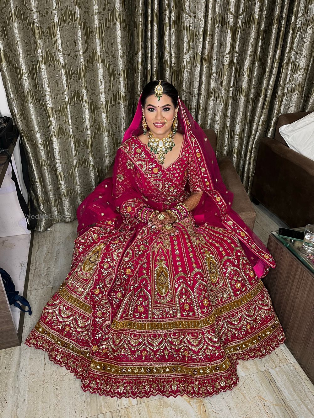 Photo From Royal Airbrushed Bride- Bhargavi - By Ekta Gupta Mua