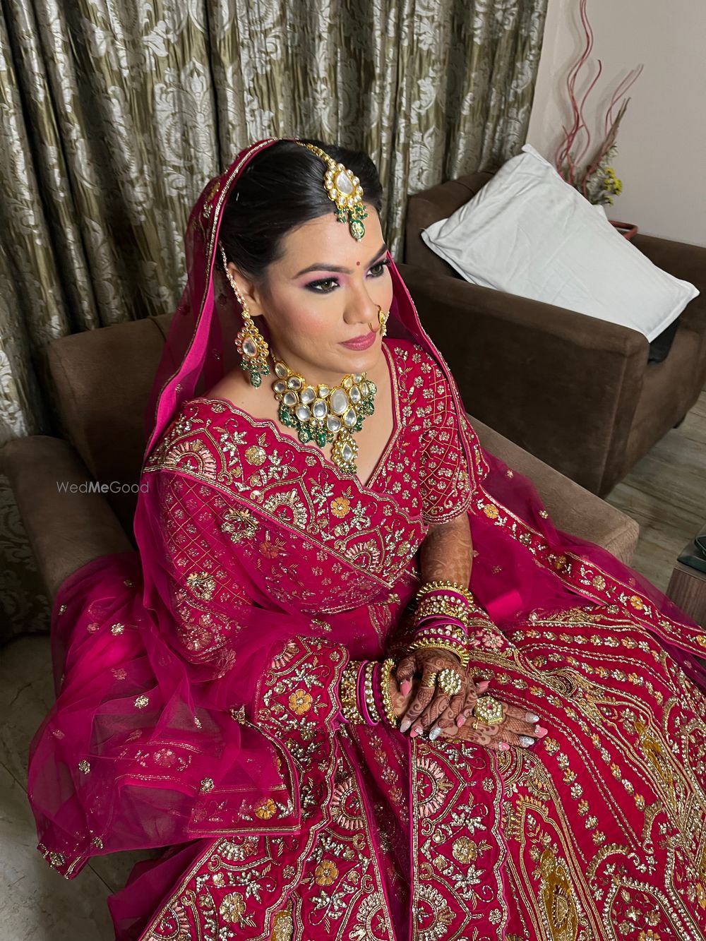 Photo From Royal Airbrushed Bride- Bhargavi - By Ekta Gupta Mua