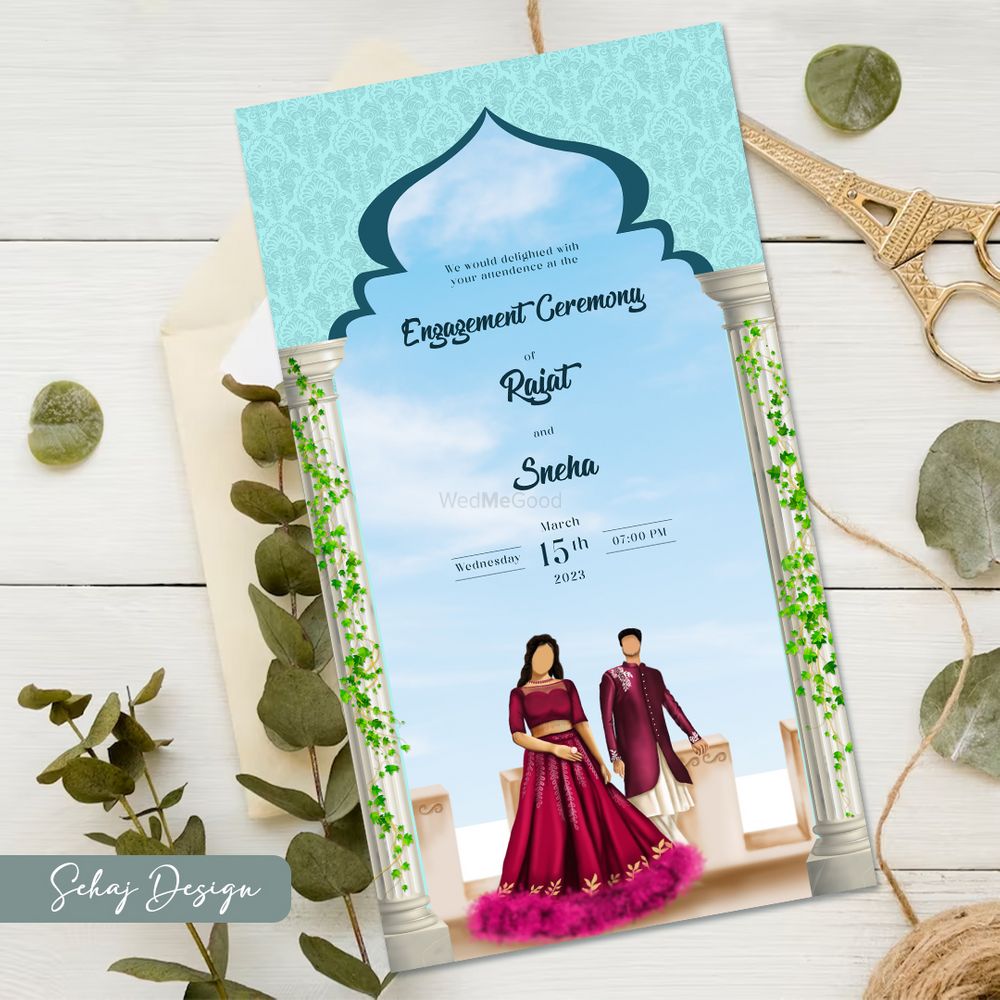 Photo From Engagement E-iNVITES - By Sehaj Design