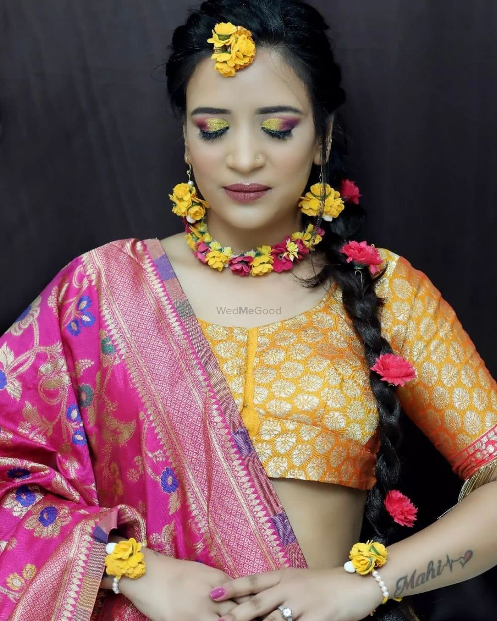 Photo From haldi mehndi makeup - By Makeover by Ragini Jain