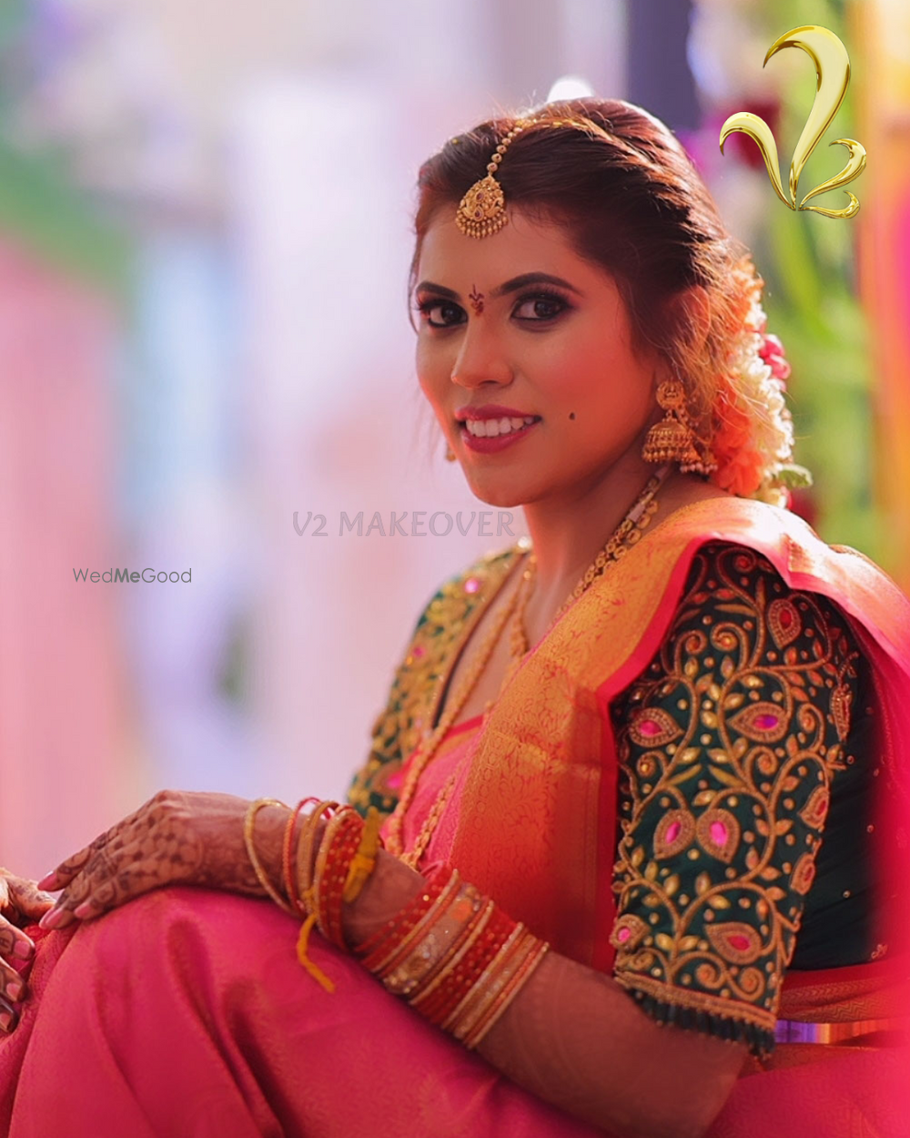 Photo From Kaveri Wedding Look - By V2 Makeover