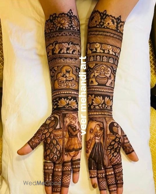 Photo From Rajasthani Mehandi - By Veer Mehandi Art