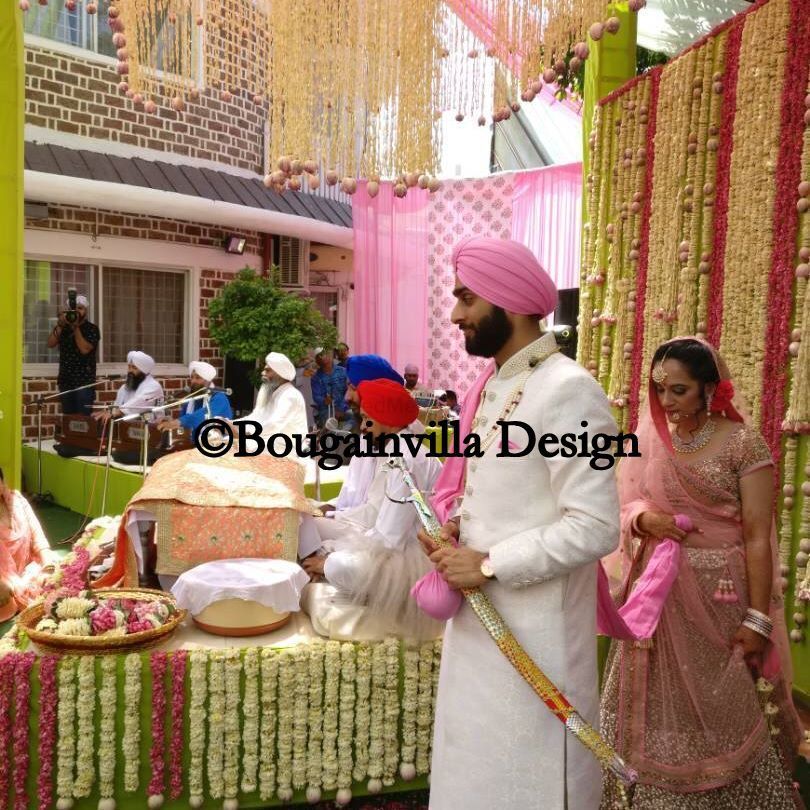 Photo From Sarab and Purvai's Dehradun wedding - By Bougainvilla Design