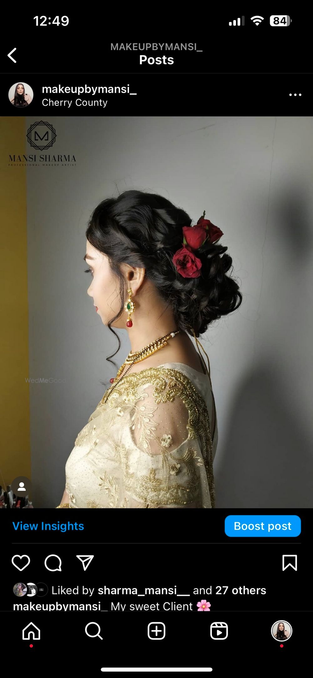 Photo From bridal - By Makeup by Mansi