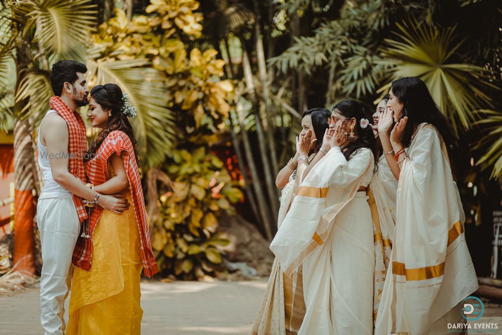 Photo From Kritika & Dhawal | Memories & Madness! Fun Moments from The Haldi Ceremony! - By Dariya Event Photography