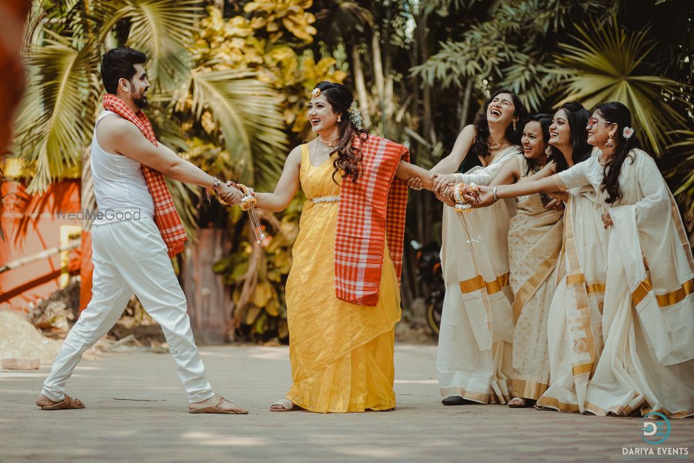 Photo From Kritika & Dhawal | Memories & Madness! Fun Moments from The Haldi Ceremony! - By Dariya Event Photography