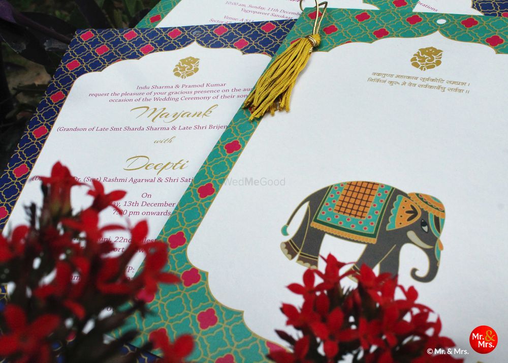 Photo From Hindu Wedding Invitation - By Mr & Mrs